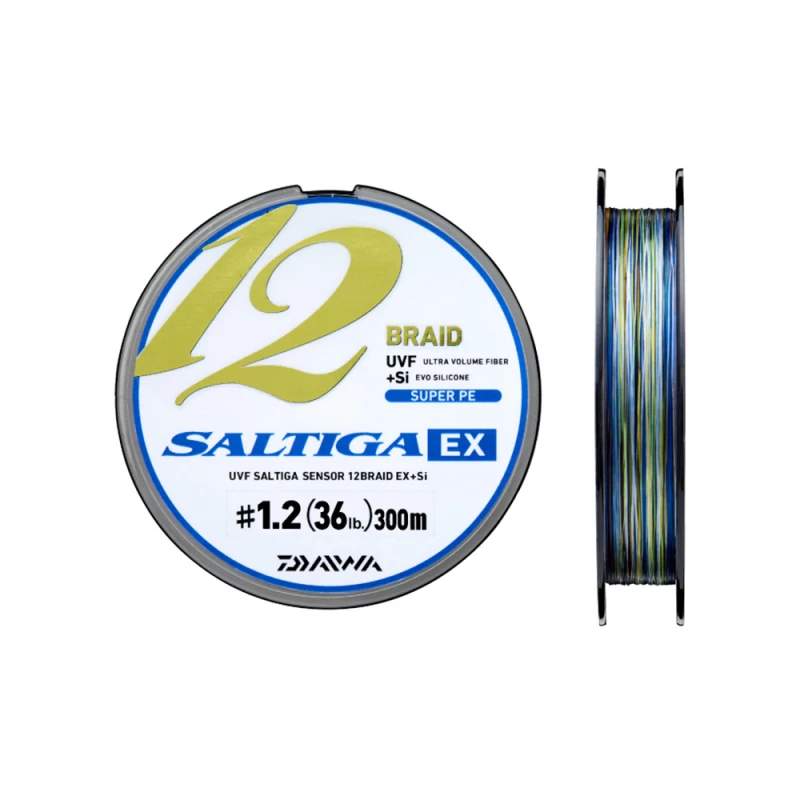 Daiwa Saltiga 12 Braid 2019 Multi Color 300m 1 Daiwa Saltiga 12 Braid 2019 Multi Color 300m