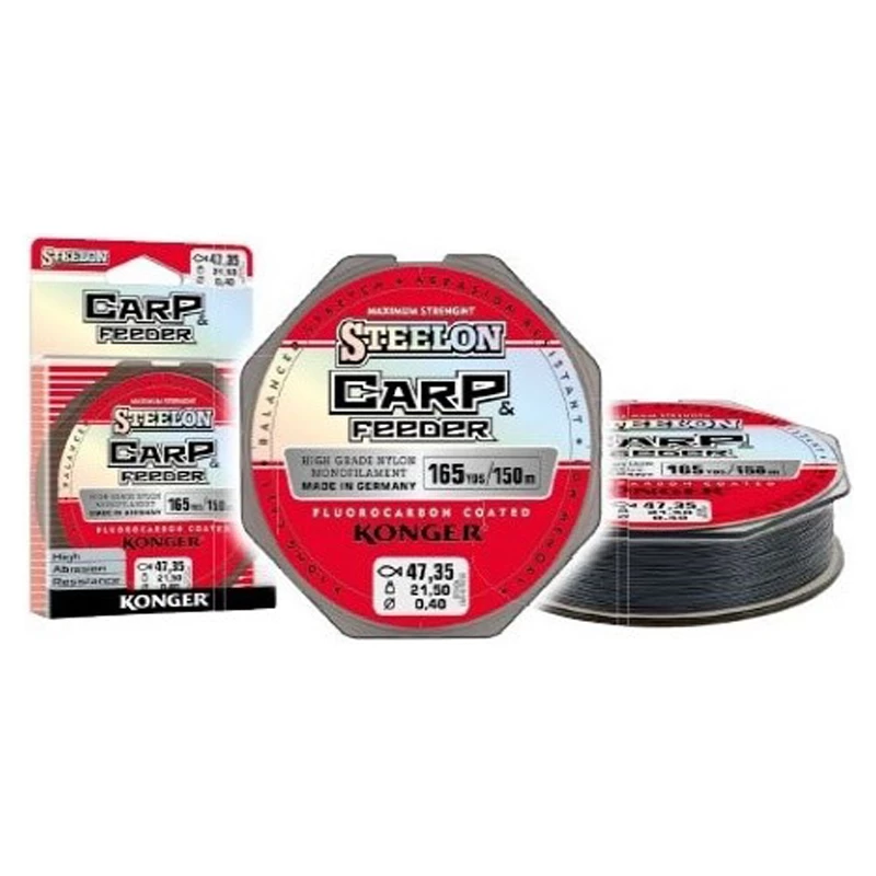 Konger Steelon Carp & Feeder 150m 1 Konger Steelon Carp & Feeder 150m