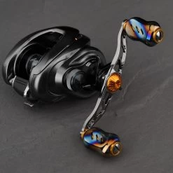 Gomexus Crank Handle W/Titanium Galaxy Knob -Angeln Verkäufe BS100T22GDX2r 4