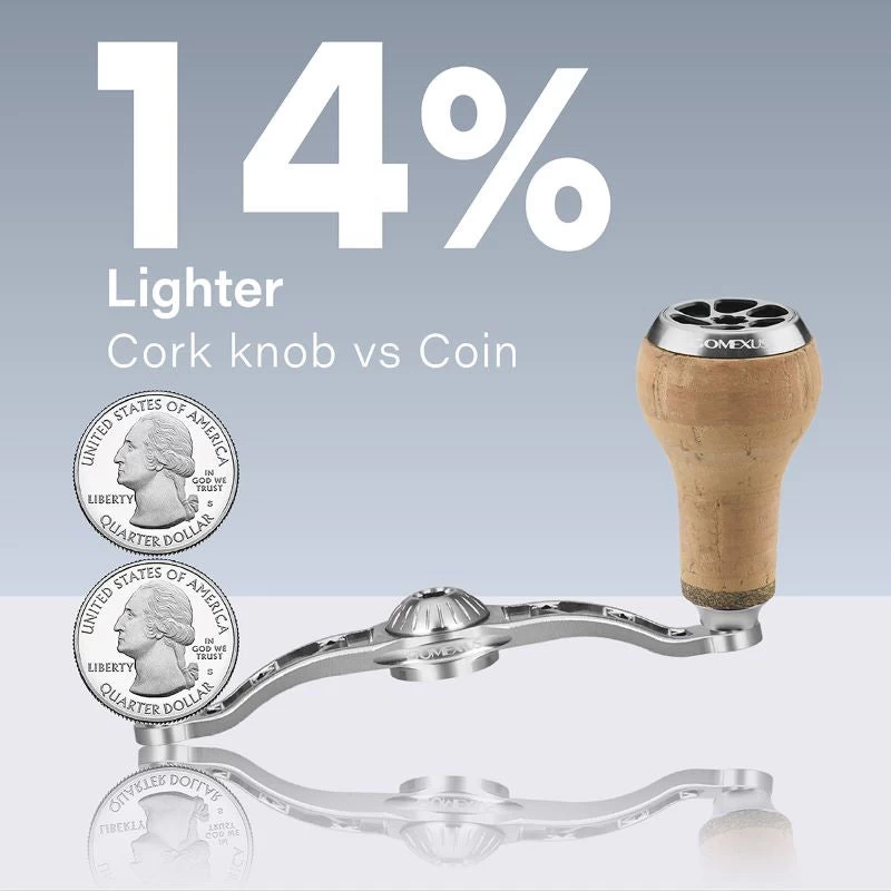 Gomexus 120mm Aluminium Handle With 27mm Cork Knob 3 Gomexus 120mm Aluminium Handle With 27mm Cork Knob – Bild 3