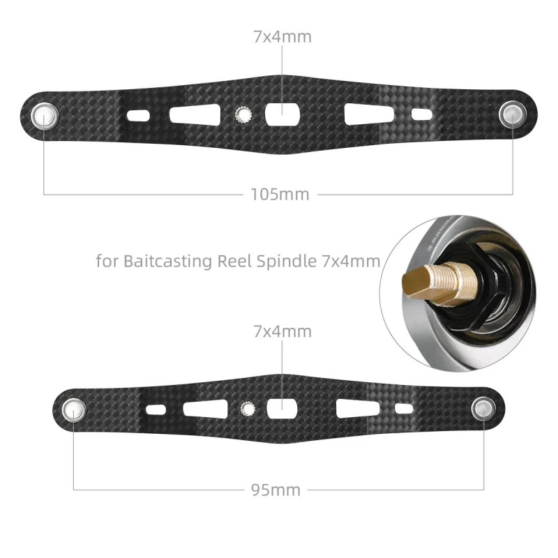 Gomexus Carbon Fibre Double Handle 2 Gomexus Carbon Fibre Double Handle – Bild 2