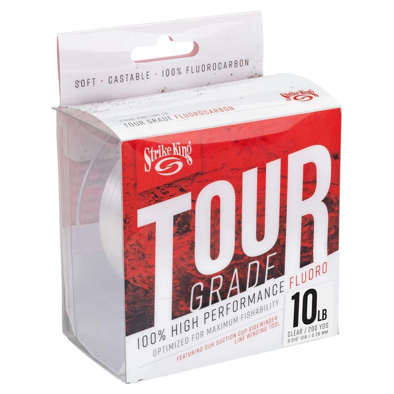 Strike King Tour Grade Fluorocarbon 200 Yards 1 Strike King Tour Grade Fluorocarbon 200 Yards